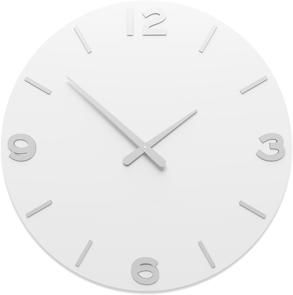 Large Modern Wall Clocks For Office - Orologio Da Parete Moderno In Legno Calleadesign Linea (1024x1034), Png Download