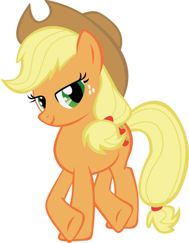 Applejack - My Little Pony Apple Jack (788x1014), Png Download