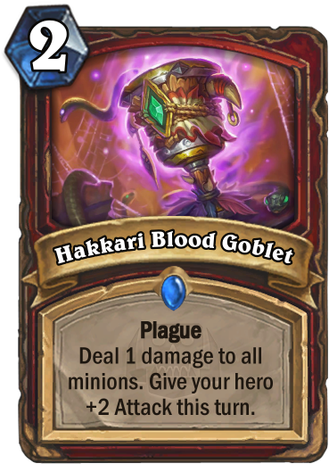 Expect More Plagues And More Sacrifices Delicious What's - Weapons Project Hearthstone (400x543), Png Download