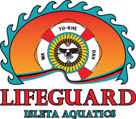 Enjoy Open Swim Hours And The Various Classes In The - Pueblo Of Isleta (458x402), Png Download