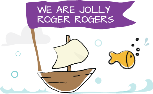 Find Out More About The Jolly Roger Rogers And Their - Notebook Journal Dot-grid, Blank, Cornell Line, 120 (513x316), Png Download