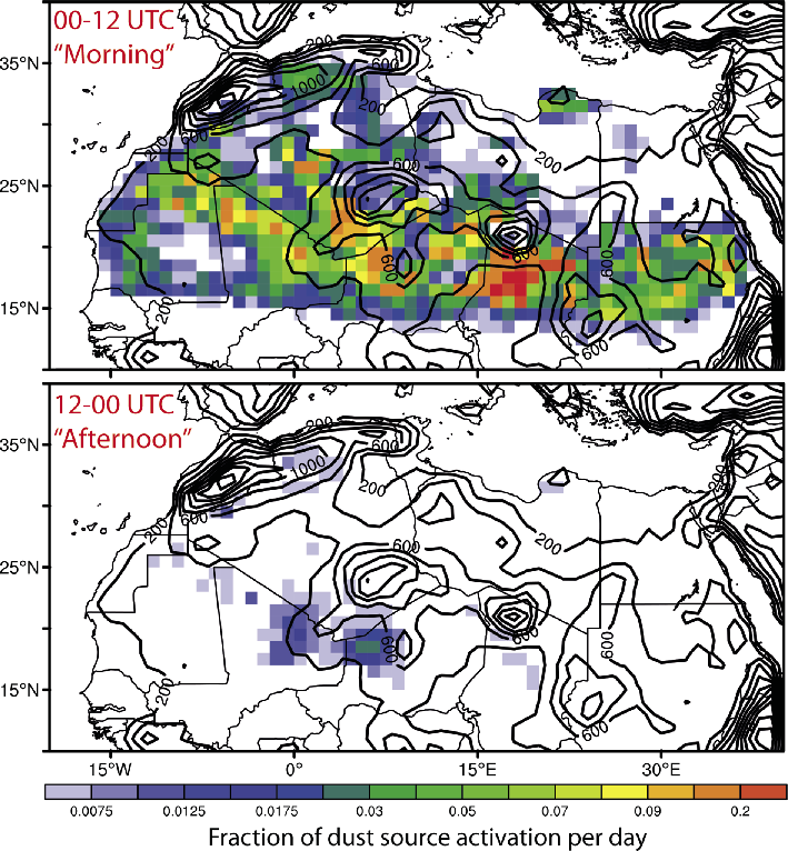 Dsaf 2006 2010 Semi Diu Opt - Diurnal Cycle (709x766), Png Download