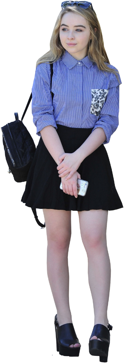 [16] Sabrina Carpenter - Sabrina Carpenter Mejores Ropas (853x1280), Png Download