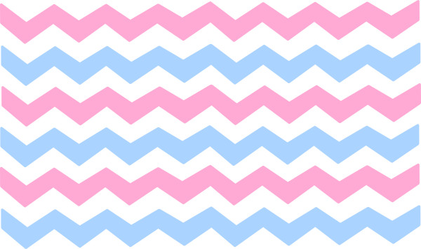 Blue Chevron Png Picture Black And White Download - Pink And Blue Png (600x356), Png Download