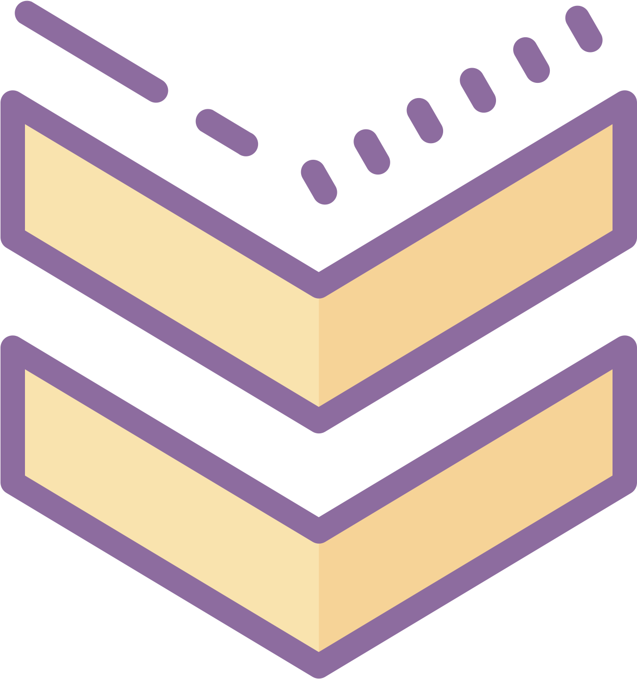 Chevron W Dół Icon - Icon (1600x1600), Png Download