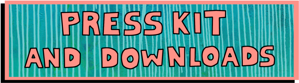 Press And Downloads - Blue (1000x325), Png Download