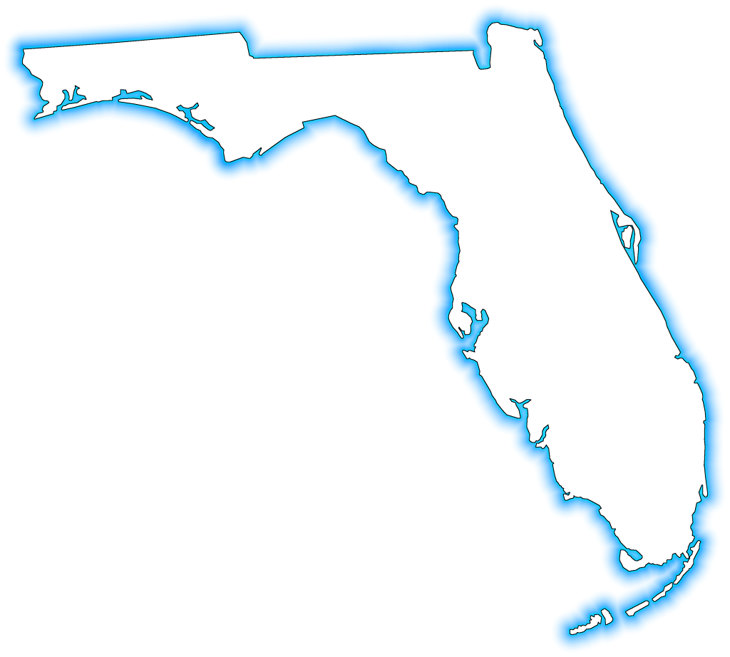 These Maps Are In The Png Format - Florida Clip Art (768x692), Png Download
