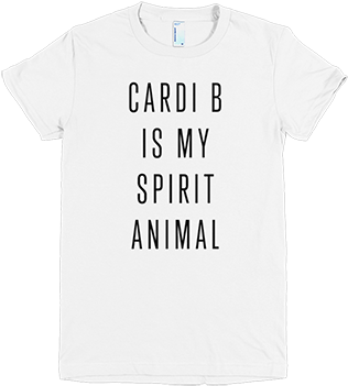 Cardi B Is My Spirit Animal - Game (345x376), Png Download