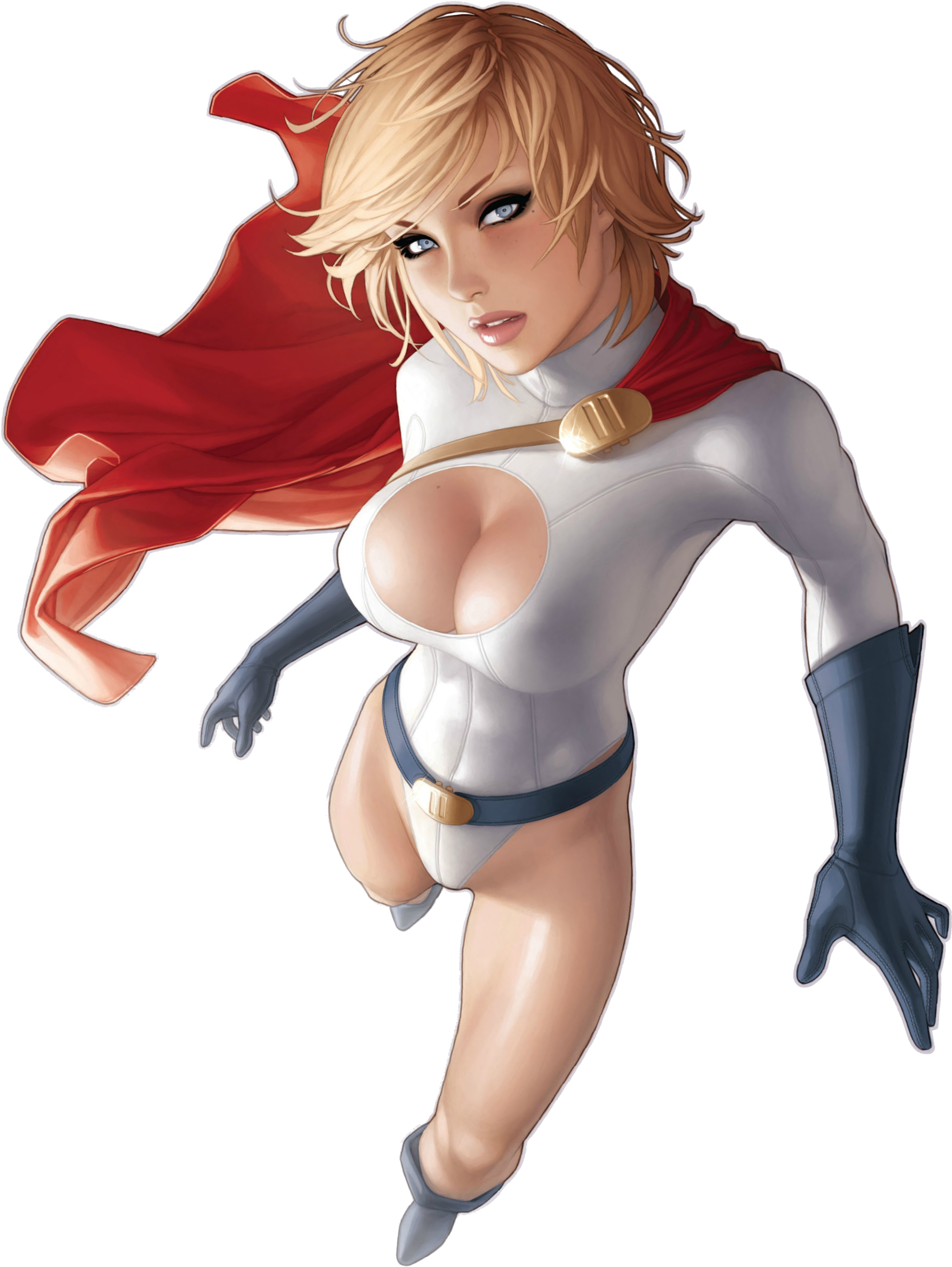 Power Girl Dc Comics - Power Girl Comics Book Cover Kids 32x24 Print Poster (1989x2650), Png Download