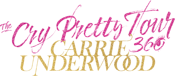 The Cry Pretty 360 Carrie Underwood Tour - Carrie Underwood Tour 2019 (676x296), Png Download