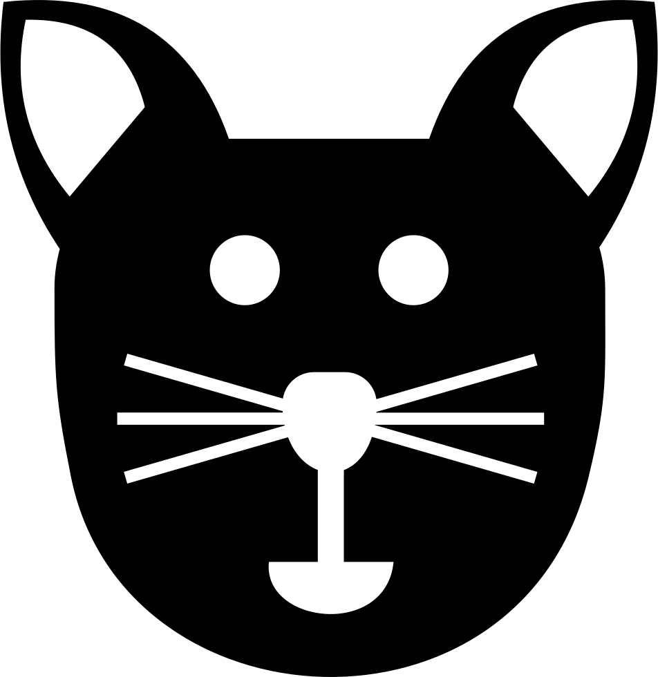 Cat Head - - Cabeza De Gato Png (952x980), Png Download