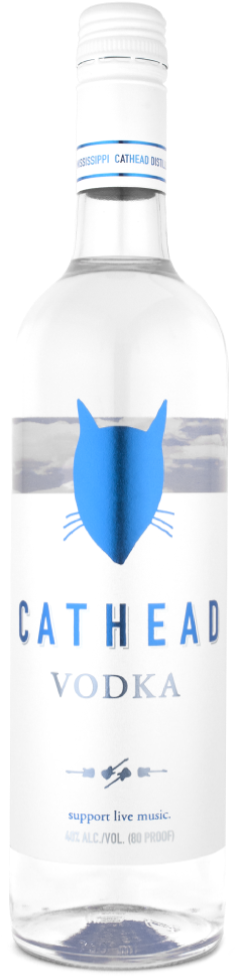 Cathead - Cathead Vodka Png (255x991), Png Download