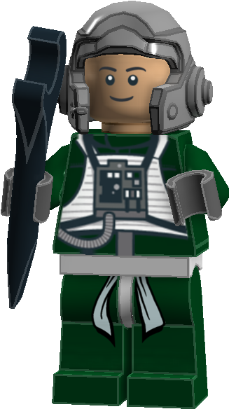 1 A-wing Pilot With His Screwdriver / Spanner - Soldier (1462x888), Png Download
