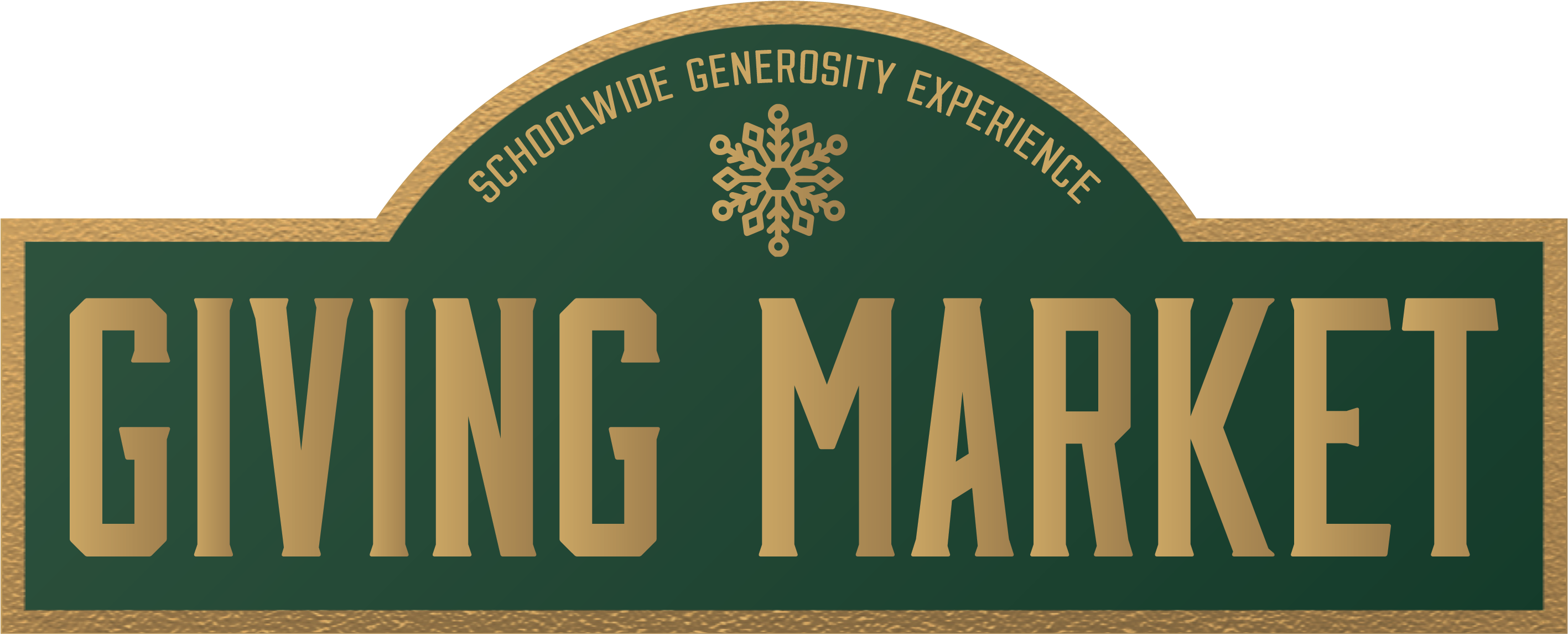 The Giving Market (2945x1299), Png Download