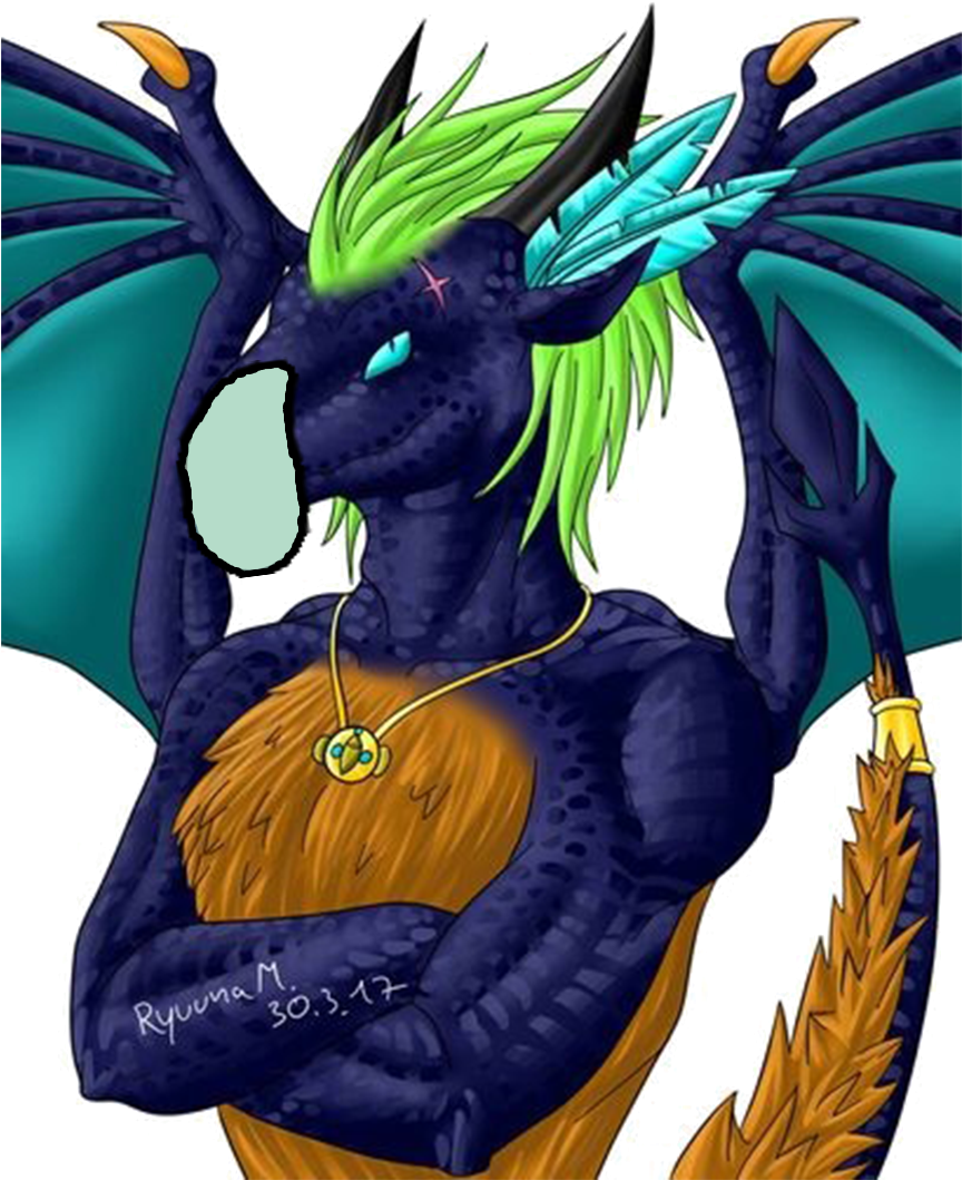 Someone In A Telegram Group Said That We Are All Squidward - Dragon (866x1080), Png Download