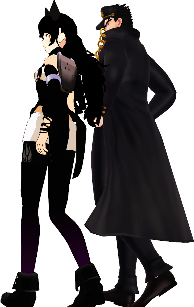 Fictional Character - Jojo's Bizarre Adventure X Rwby (1200x1000), Png Download