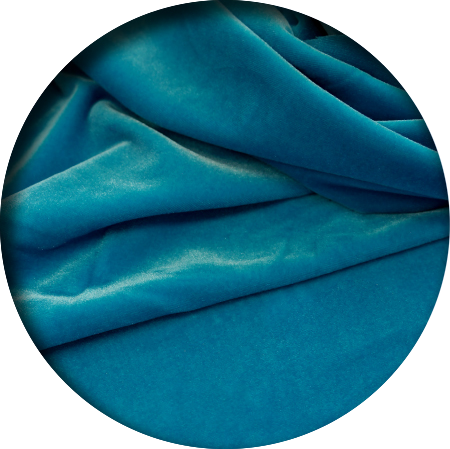 Stretch Velvet - Electric - 0 - 5m - Velvet (450x449), Png Download