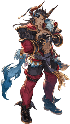 Reinhardtzar A - Granblue Fantasy Abel (480x400), Png Download