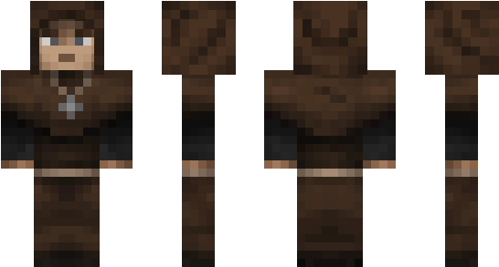 Minecraft Skin Jotaro - Minecraft (600x348), Png Download