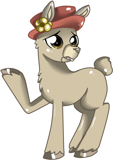 Carl The Llama Png - Llamas With Hats (500x600), Png Download