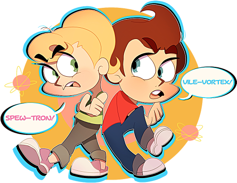 Does Anyone Remember This Show Scoots Away - Cartoon (500x432), Png Download