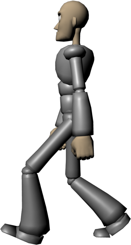 I Set The Time Line To 24 Frames, And Started Off With - Cartoon (1600x900), Png Download