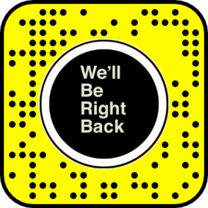 We'll Be Right Back Snapchat Lens - Snapchat Lenses He Needs Some Milk (700x700), Png Download
