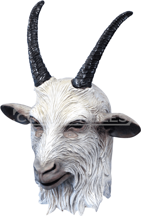 Deluxe Adult Goat Overhead Latex Mask - Suicide Squad Cabra (850x850), Png Download