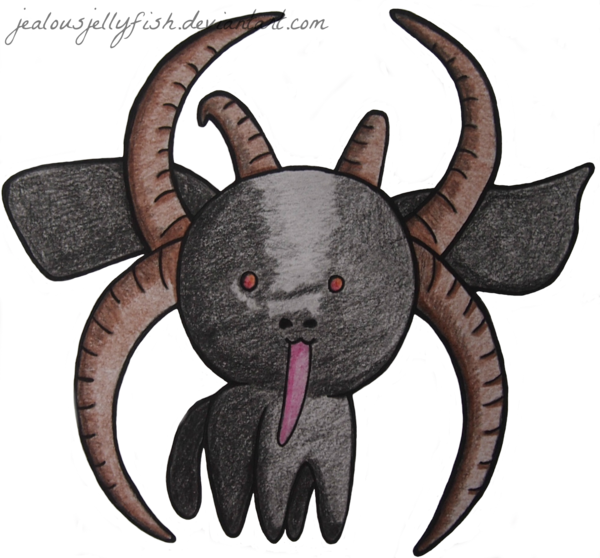 Clipart Goat Horns - Cartoon (600x558), Png Download