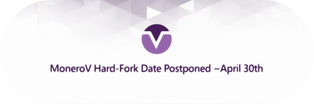 Monerov Hard Fork Date Postponed April 30th - Graphic Design (1024x341), Png Download