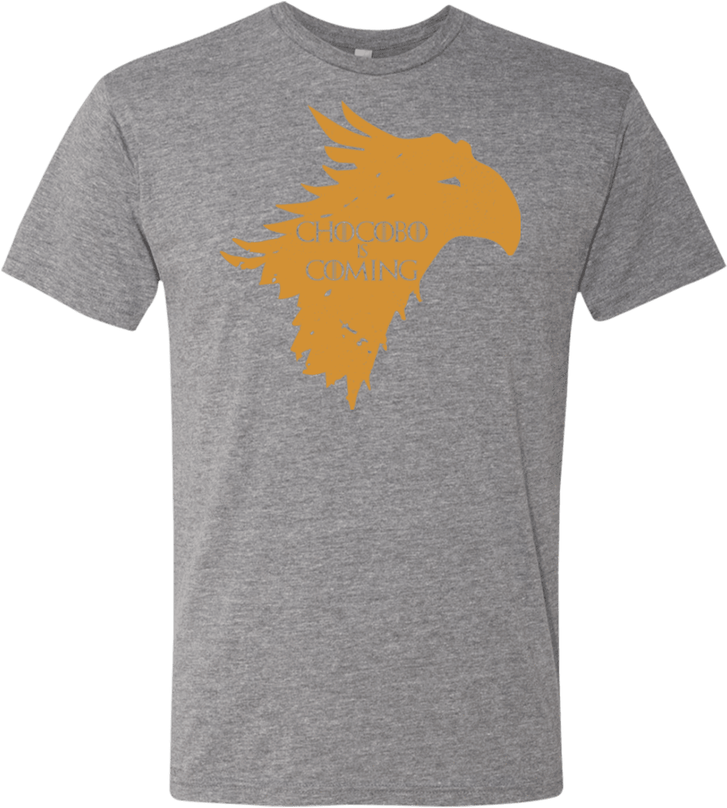 Chocobo Is Coming Men's Triblend T-shirt - Shirt (1155x1155), Png Download