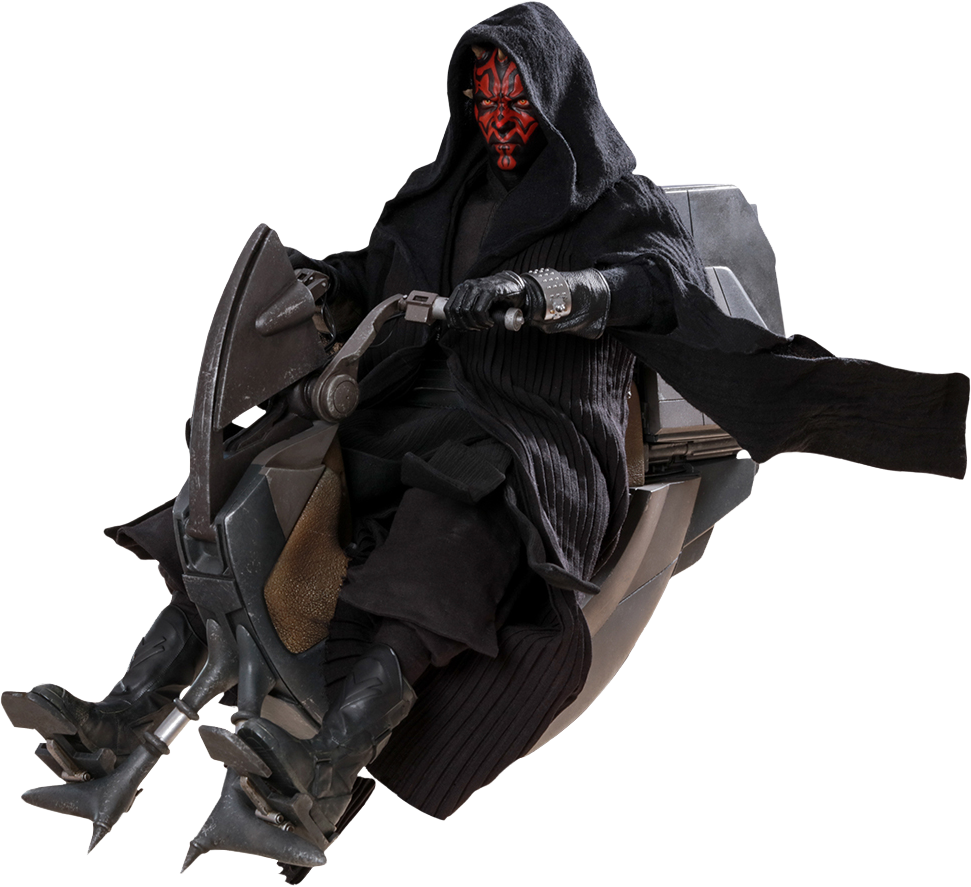 Star Wars Episode I - Star Wars Darth Maul Sith Speeder (971x887), Png Download