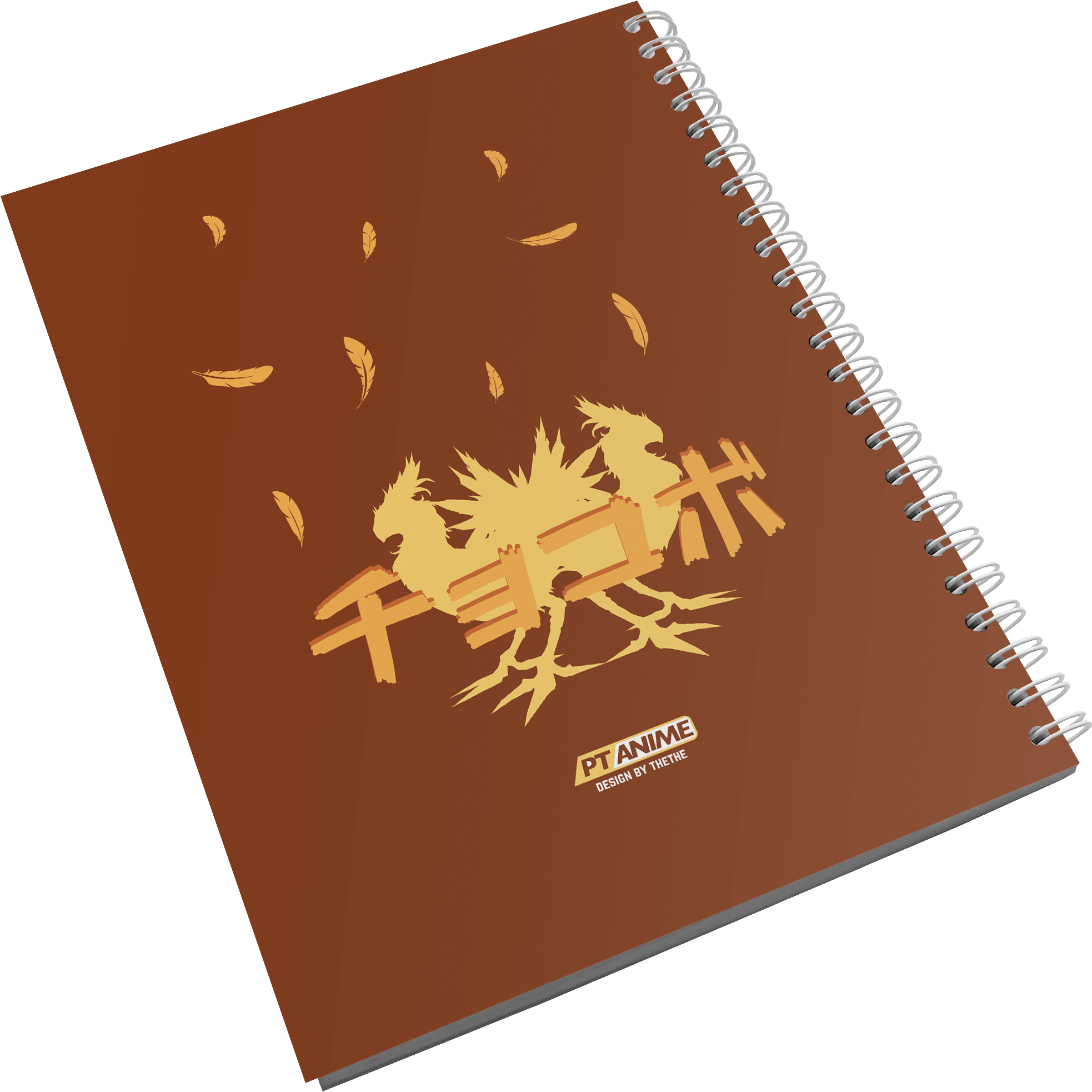 Caderno A Black Mage Chocobo Final Fantasy Loja Ptanime - Om Tv (2400x2400), Png Download