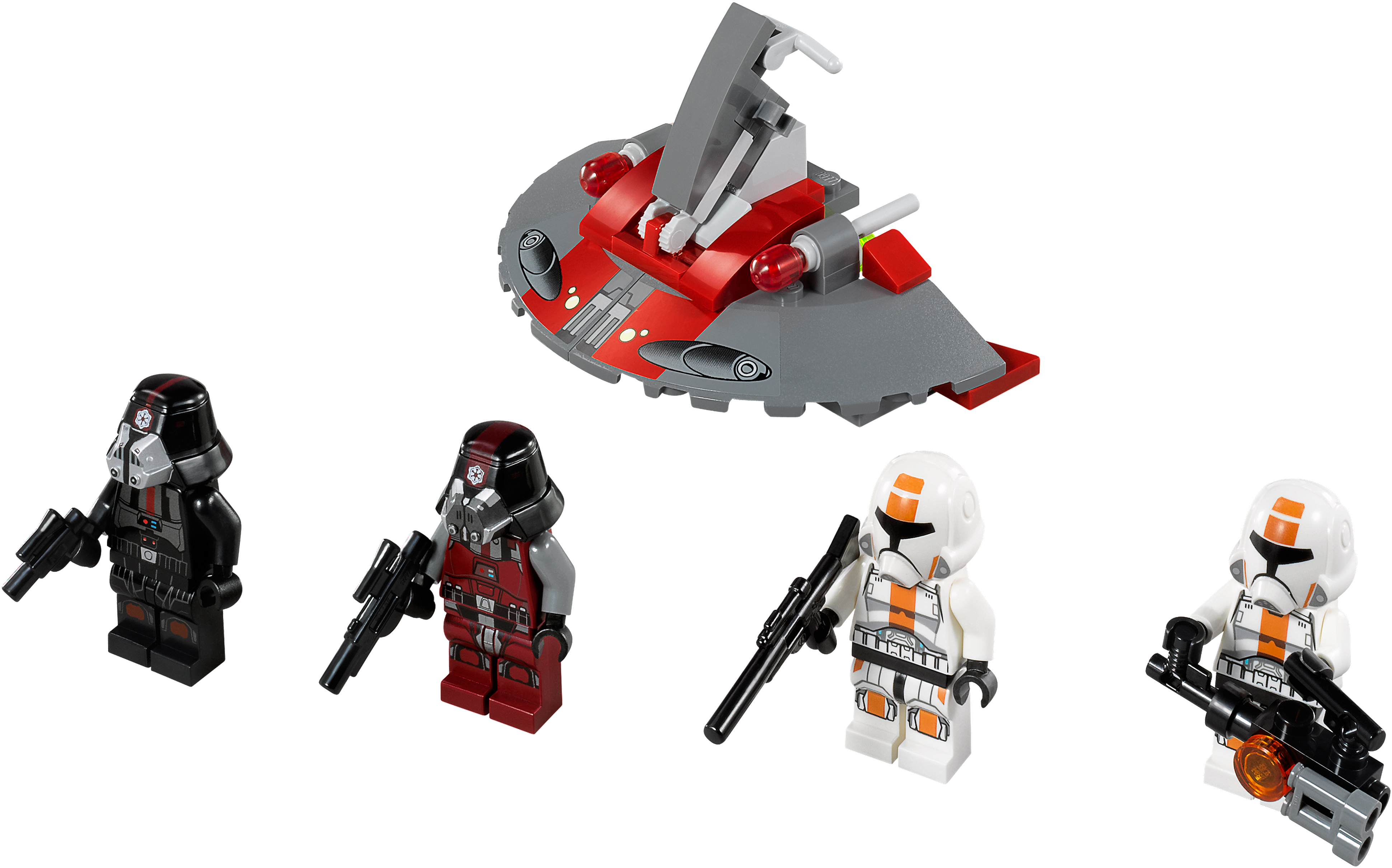 Lego Republic Troopers Vs Sith Troopers (4000x3000), Png Download