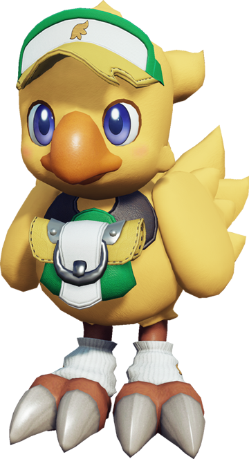 Your Chocobo Like A Cart To Race Around The Courses, - Everybody's Golf (360x664), Png Download