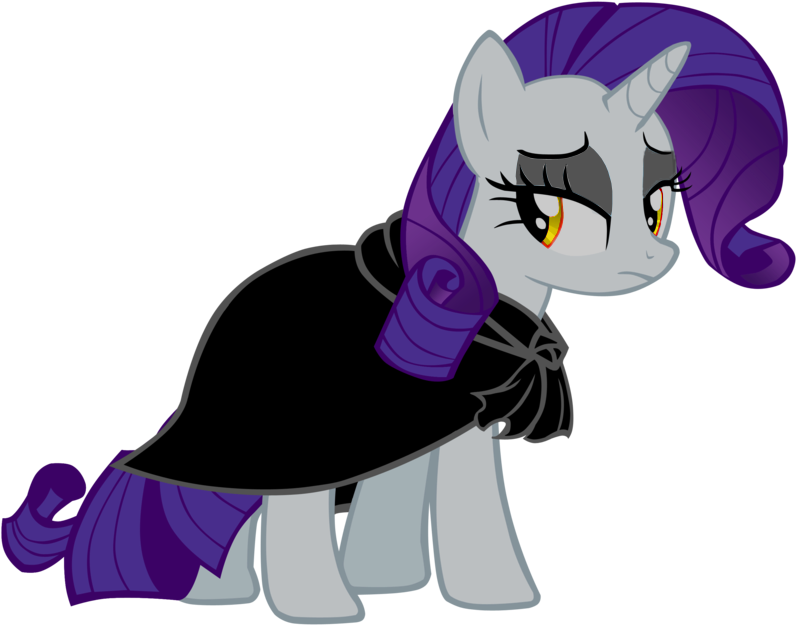 Rarity6195, Dark Side, Darth Sidious, Emperor Palpatine, - My Little Pony Rarity Evil (900x700), Png Download