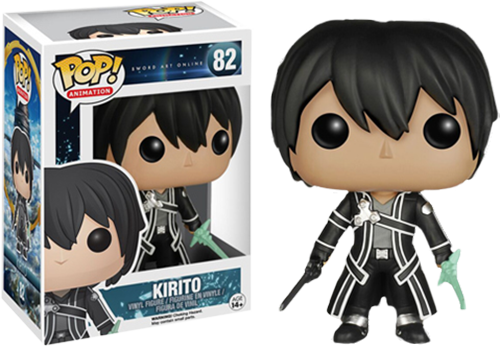 Sword - Kirito Pop Figure (500x347), Png Download