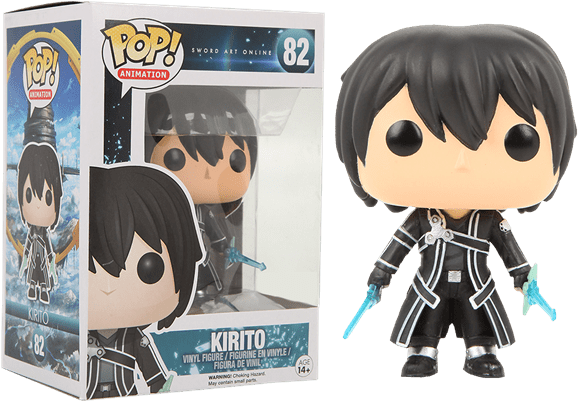 Sword Art Online - Sword Art Online Pop Vinyl (600x600), Png Download