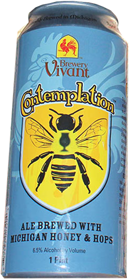 Brewery Vivant - Wheat Beer (496x664), Png Download