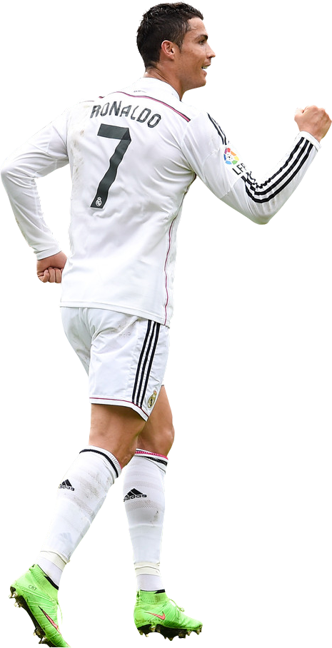 Real Madrid Cr7 Png (465x908), Png Download