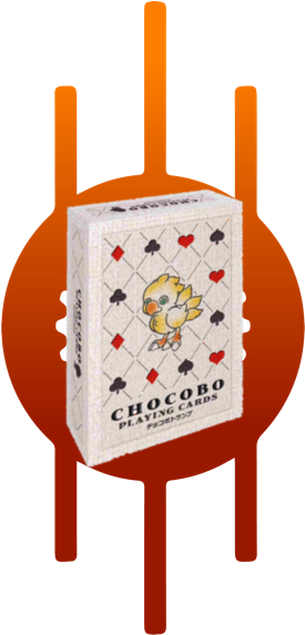 Chocobo Playing Cards (300x572), Png Download