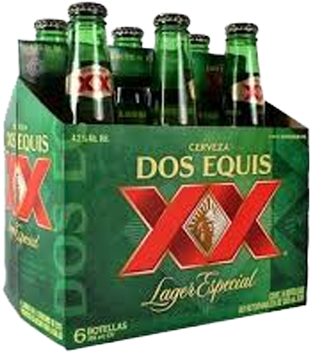 Dos Equis Beer - Dos Equis Lager, 18 Pack, 12 Fl Oz (400x400), Png Download