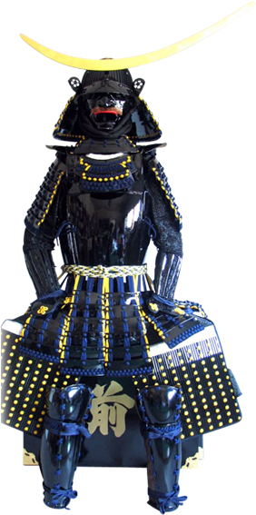 Images/toparmor/yamamoto Kansuke ,images/toparmor/silver - Japanese Samurai Armor Png (281x596), Png Download