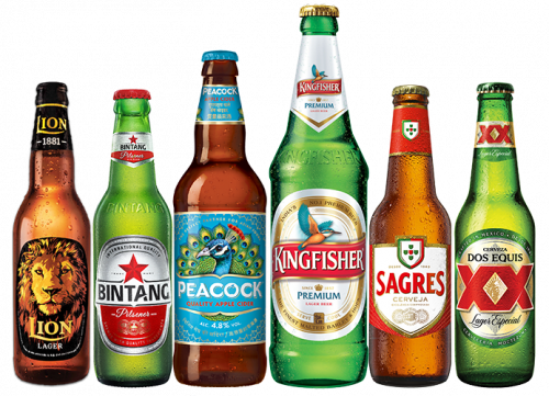 Discover Our Range - Dos Xx Dos Equis Lager 4pk 16oz Cans (500x361), Png Download