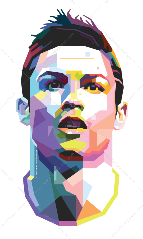 Cr7 Footbal Player Wpap - Cristiano Ronaldo Wpap (500x836), Png Download