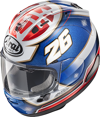 Arai Rx7v Pedrosa Samurai (342x400), Png Download