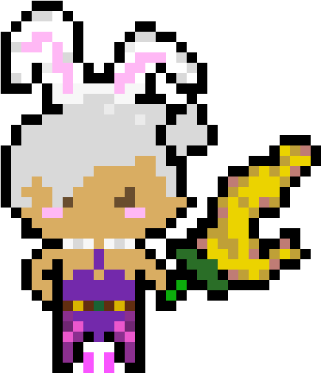 Riven - Riven Pixel Art (495x585), Png Download