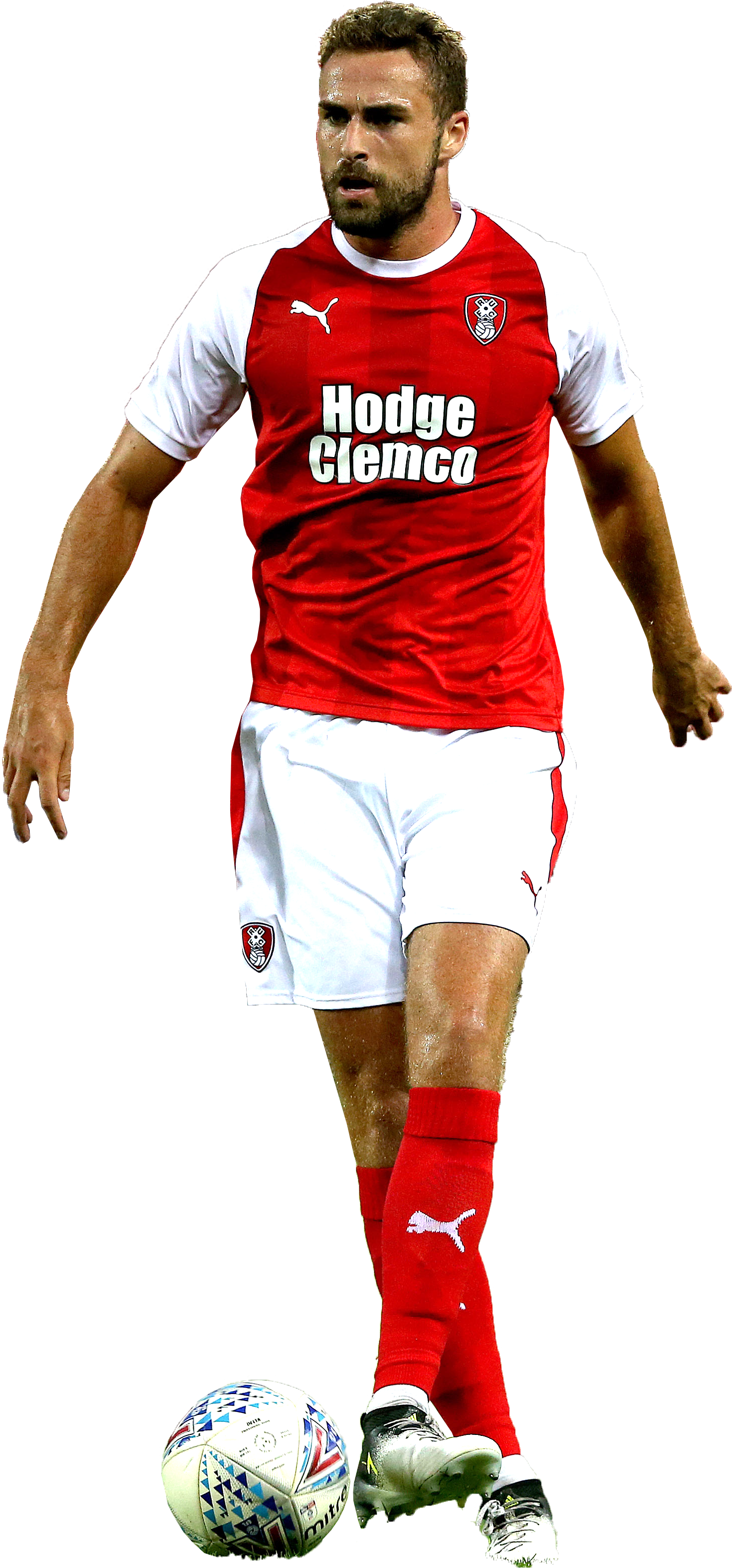 B Sharp D Murphy B Assombalonga J Rhodes W Grigg - Football Player (1469x3146), Png Download