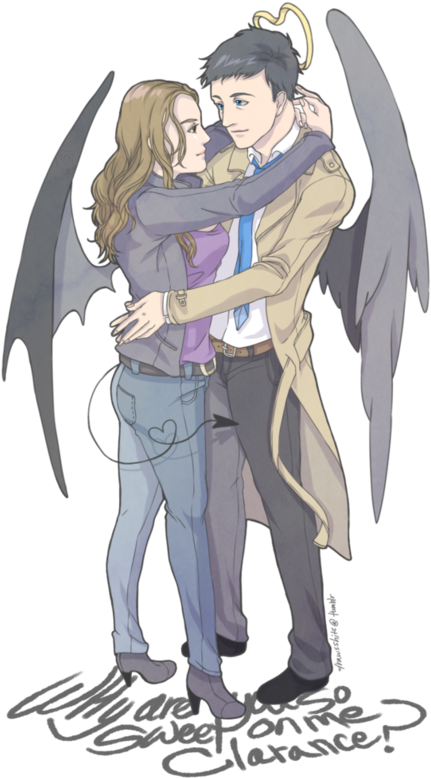 Fanart, Supernatural, And Castiel Image - Cas Supernatural Fan Art (500x815), Png Download