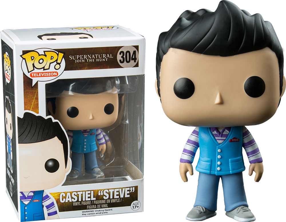 Supernatural Castiel - Castiel Steve Funko Pop (1000x774), Png Download